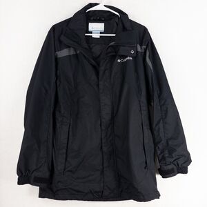 Columbia Omni Tech Interchange Jacket Mens Small black Shell Only (No Hood)